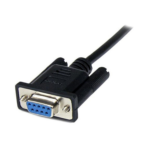 StarTech.com Cable Serie DB9 Hembra a Macho de 2m - Negro StarTech.com Cable Serie DB9 Hembra a Macho de 2m - Negro
