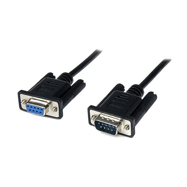 StarTech.com Cable Serie DB9 Hembra a Macho de 2m - Negro StarTech.com Cable Serie DB9 Hembra a Macho de 2m - Negro