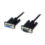 StarTech.com Cable Serie DB9 Hembra a Macho de 2m - Negro