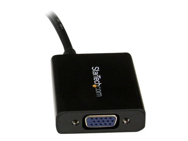 Adaptador DVI-D a VGA Startech DVI2VGAE 0,19 m Negro