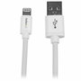 StarTech Cable Lightning a USB de 2 m, Blanco
