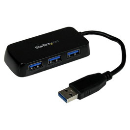 StarTech.com Hub USB 3.0 de 4 puertos ST4300MINU3B Negro