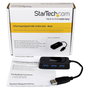 StarTech.com Hub USB 3.0 de 4 puertos ST4300MINU3B Negro