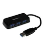 StarTech.com Hub USB 3.0 de 4 puertos ST4300MINU3B Negro