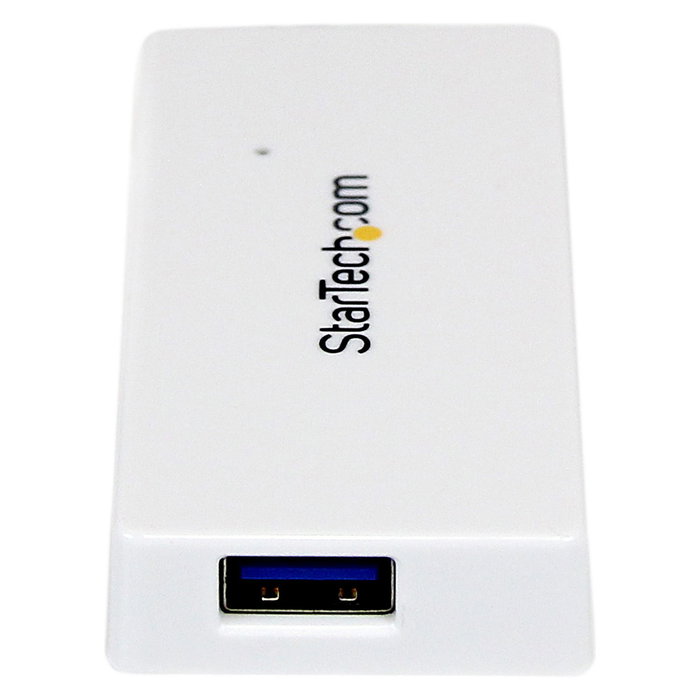 StarTech.com Adaptador Concentrador USB 3.0 Hub 4 Puertos Mini Blanco, USB 3.2 Gen 1, 5Gbps, Plug and Play StarTech.com Adaptador Concentrador USB 3.0 Hub 4 Puertos Mini Blanco, USB 3.2 Gen 1, 5Gbps, Plug and Play