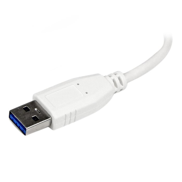 StarTech.com ST4300MINU3W Hub USB 3.0 de 4 Puertos USB-A, 5 Gbps, Plug and Play, Blanco StarTech.com ST4300MINU3W Hub USB 3.0 de 4 Puertos USB-A, 5 Gbps, Plug and Play, Blanco