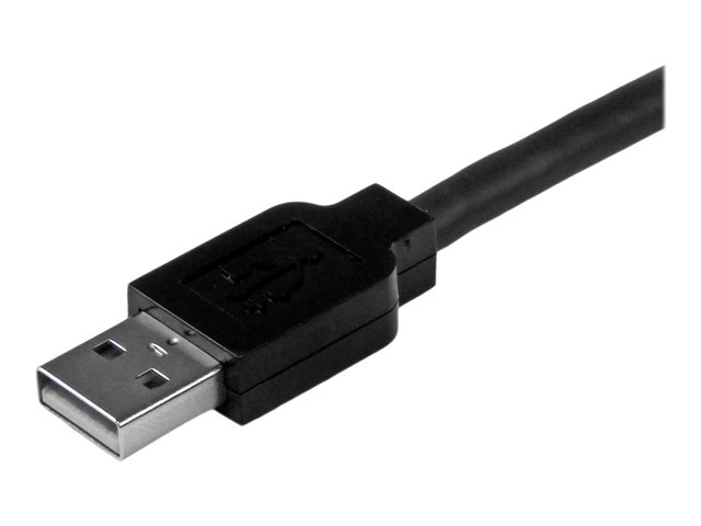 StarTech.com Cable USB 2.0 Activo USB Tipo B a USB Tipo A (USB B - USB A), 15 Metros (15m), 24 AWG, Negro