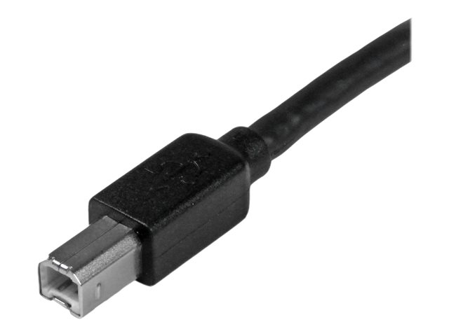 StarTech.com Cable USB 2.0 Activo USB Tipo B a USB Tipo A (USB B - USB A), 15 Metros (15m), 24 AWG, Negro