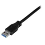 StarTech Cable USB 3.2 Gen 1 de 2 m, USB A a USB B, Negro