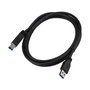 StarTech Cable USB 3.0 SuperSpeed A a B, 2 m (6 pies), Certificado USB 3.2 Gen 1, 5 Gbit/s, para Impresoras, Conector Macho/Macho, Negro