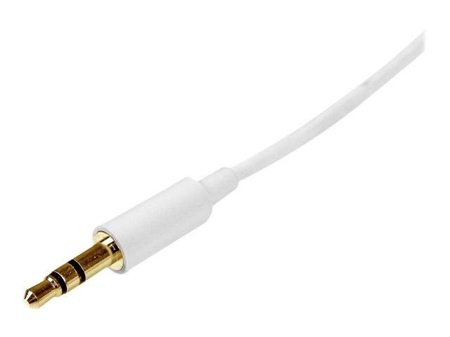Cable Audio Jack (3,5 mm) Startech MU2MMMSWH Blanco Cable Audio Jack (3,5 mm) Startech MU2MMMSWH Blanco