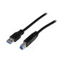StarTech.com Cable USB 3.2 Gen 1 A a B de 1 metro, Negro