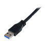 Cable USB a Micro USB Startech USB3CAUB1M Negro