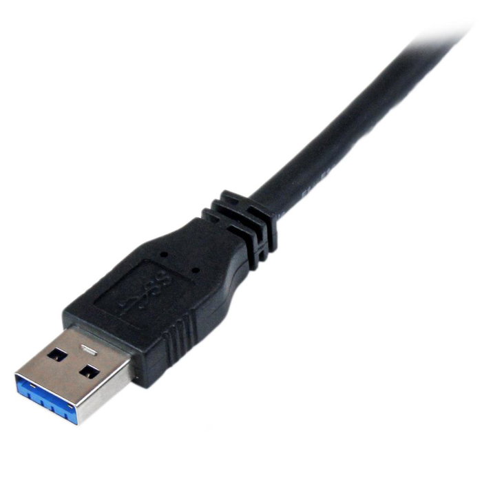 StarTech.com Cable Certificado USB 3.0 SuperSpeed USB A a Micro-B 5 Gbps 1 m Negro - Certificación USB-IF