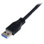 StarTech.com Cable Certificado USB 3.0 SuperSpeed USB A a Micro-B 5 Gbps 1 m Negro - Certificación USB-IF