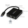 Adaptador de Red Startech USB32000SPT