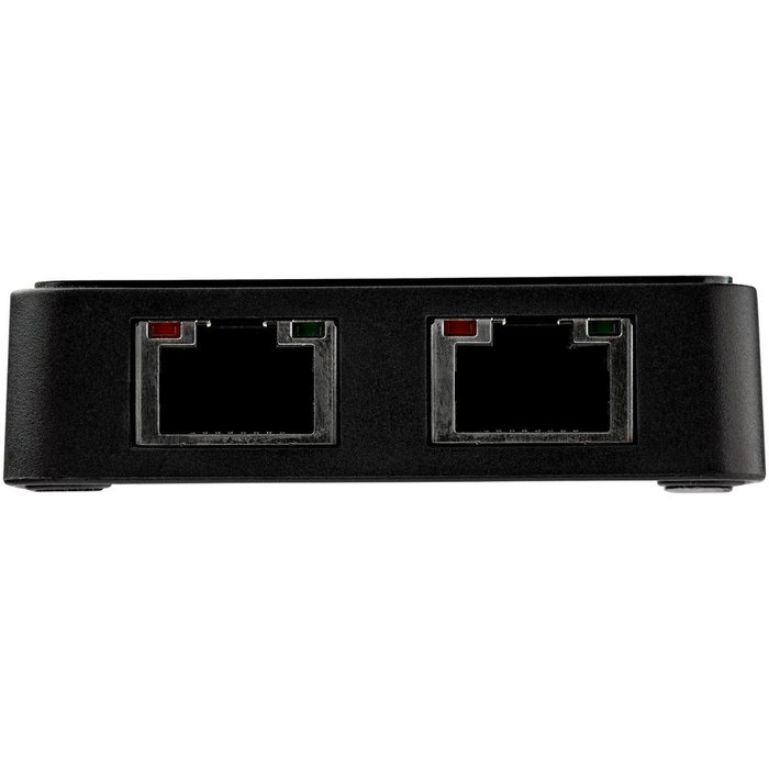 StarTech.com USB32000SPT Adaptador de Red USB 3.0 a Ethernet Gigabit Dual con 2 Puertos RJ45 y USB Pasante