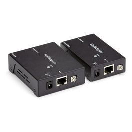 StarTech.com Extensor HDMI HDBaseT por Cable Cat5e/Cat6 - POC, 4K Ultra HD 4096x2160 a 70 m, Transmisor y Receptor, Incluye Adaptadores de Enchufe