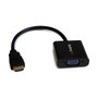 StarTech.com Adaptador Conversor de Vídeo HDMI a VGA HD15 1080p Negro