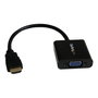 Startech Adaptador Conversor de Video HDMI a VGA HD15, Activo Full HD 1080p 60Hz, Cable 24.5 cm, Plug and Play, Negro - Ref. StarTech.com