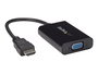 StarTech Adaptador HDMI a VGA con Audio Jack 3.5 mm (1080p, 25 cm) - Conversor Activo - 3 Años de Garantía