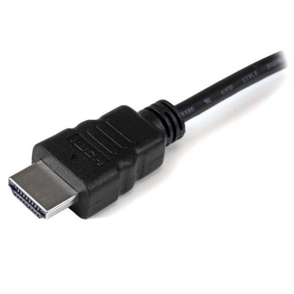 StarTech Adaptador HDMI a VGA con Audio Jack 3.5 mm (1080p, 25 cm) - Conversor Activo - 3 Años de Garantía