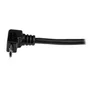 StarTech.com Cable USB 2.0 A a Micro USB B Acodado 1m Negro