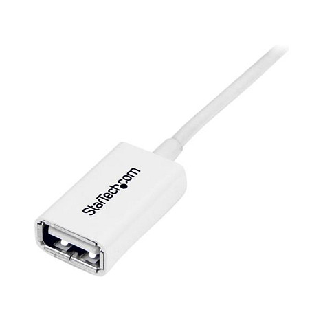 Cable USB Startech USBEXTPAA3MW USB A Blanco