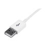 Cable USB Startech USBEXTPAA3MW USB A Blanco