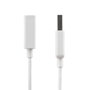 StarTech Cable de Extensión USB 2.0 de 3m, USB A Macho a Hembra, Blanco