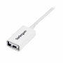 StarTech Cable Extensor USB 2.0 Alargador 3m A Macho a A Hembra - Blanco