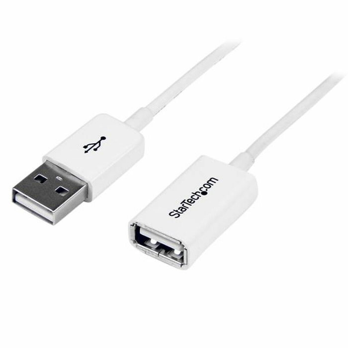 Cable USB Startech USBEXTPAA1MW Blanco Cable USB Startech USBEXTPAA1MW Blanco