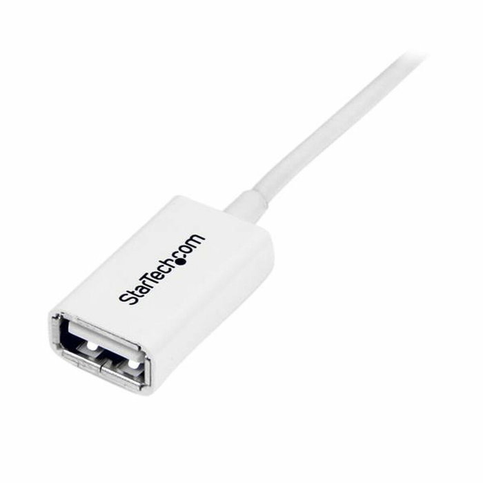 Cable USB Startech USBEXTPAA1MW Blanco Cable USB Startech USBEXTPAA1MW Blanco