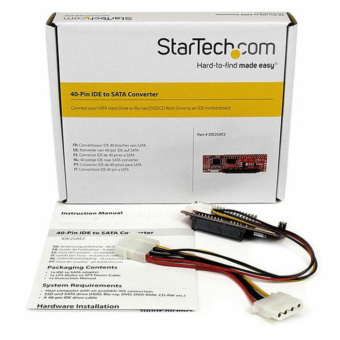 Cable SATA Startech IDE2SAT2 Cable SATA Startech IDE2SAT2