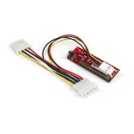 StarTech.com Conversor Adaptador IDE PATA de 40 pines a SATA para Disco Duro SSD o Unidad Óptica - Rojo, FCC, CE, TAA