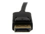 Adaptador DisplayPort a VGA Startech DP2VGAMM6B (1,8 m) Negro 1.8 m