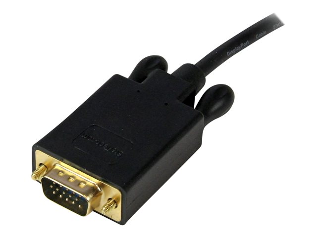 Adaptador DisplayPort a VGA Startech DP2VGAMM6B (1,8 m) Negro 1.8 m