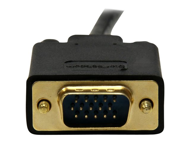 Adaptador DisplayPort a VGA Startech DP2VGAMM6B (1,8 m) Negro 1.8 m