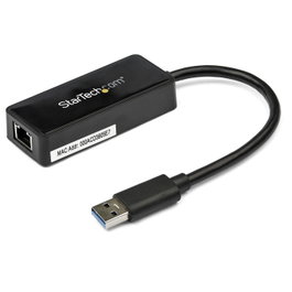 StarTech.com GIGABIT USB 3.0 NIC - BLACKUSB 3.0 to Gigabit Ethernet