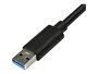 StarTech Adaptador de Red USB 3.0 a Gigabit Ethernet con Puerto USB 3.0 Extra - USB31000S - Para Portátil, Sobremesa, Windows, macOS, Linux