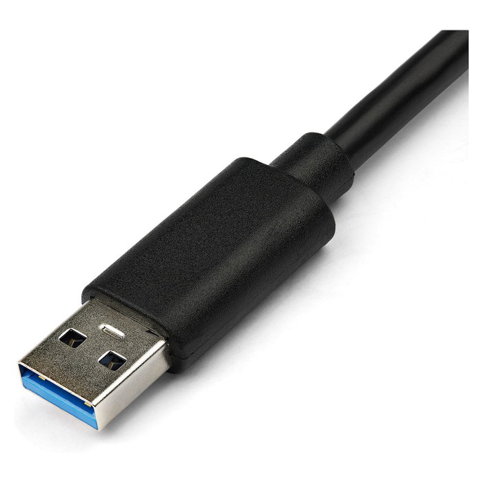 StarTech.com Adaptador de red USB 3.0 a Gigabit Ethernet con puerto USB integrado USB31000SPTB