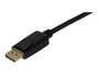 StarTech.com Cable Adaptador DisplayPort a VGA Activo 3.05m (3m) - Conversión hasta 1920x1200 WUXGA - DP20Pins a HD15