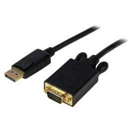 StarTech.com Cable Adaptador Activo DisplayPort a VGA de 3m (DP2VGAMM10B)