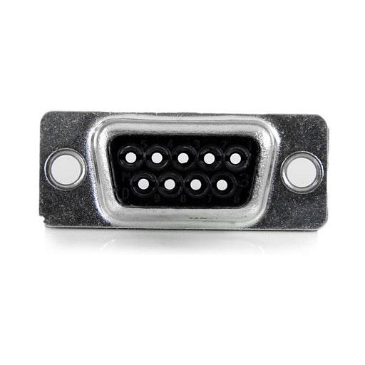 StarTech Adaptador Modular DB9 Macho a RJ45 Hembra Negro