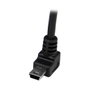 Startechcom Cable USB tipo A a Mini USB Acodado 1m Negro