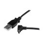 Startechcom Cable USB tipo A a Mini USB Acodado 1m Negro