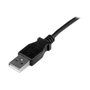 Startechcom Cable USB tipo A a Mini USB Acodado 1m Negro