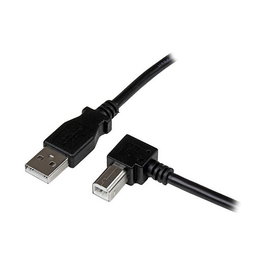 Cable USB A a USB B Startech USBAB1MR Negro