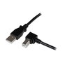 Cable USB A a USB B Startech USBAB1MR Negro