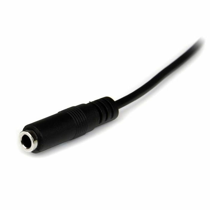 Cable Alargador Jack (3,5 mm) Startech MU2MMFS (2 m) Negro Cable Alargador Jack (3,5 mm) Startech MU2MMFS (2 m) Negro